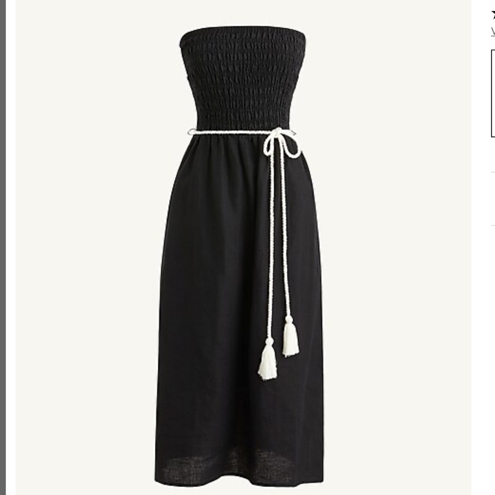 J. Crew Linen Dress